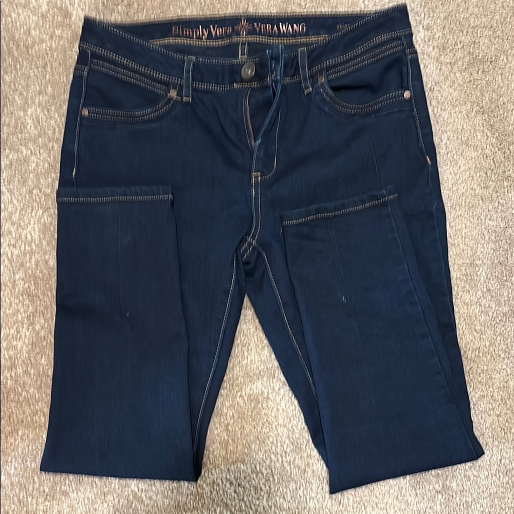 Simply Vera Vera Wang Women's Blue Jeans